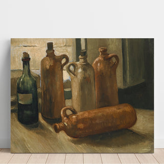Reproduction Nature morte avec cinq bouteilles - Vincent van Gogh