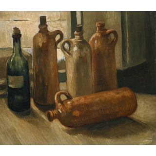 Reproduction Nature morte avec cinq bouteilles - Vincent van Gogh