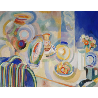 Reproduction Nature morte portugaise - Robert Delaunay