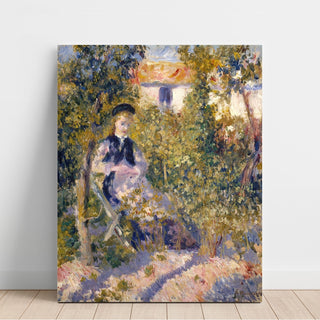 Reproduction Nini dans le jardin - Pierre-Auguste Renoir