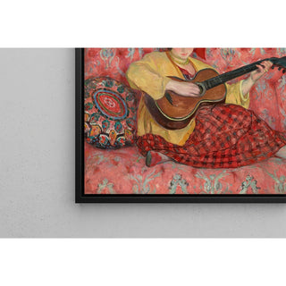 Reproduction Nono à la Guitare - Henri Lebasque