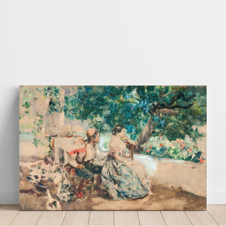 Reproduction Nuage d'été - Joaquín Sorolla