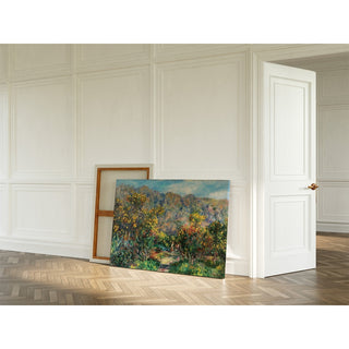 Reproduction Paysage aux mimosas - Pierre-Auguste Renoir