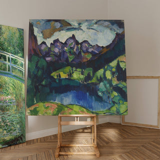Reproduction Paysage d'Obersdorf - Konrad Mägi