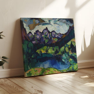 Reproduction Paysage d'Obersdorf - Konrad Mägi