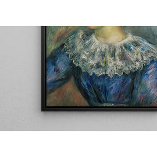 Reproduction Portrait en Buste de Jeune Fille - Pierre-Auguste Renoir
