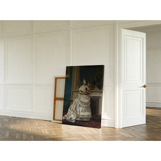 Reproduction Portrait of Marie-Anne d'Escoubleau de Sourdis, Madame Charles-Joachim Lefèvre - Jean-Léon Gérôme