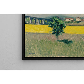 Reproduction Prairie Au Pont d'Argenteuil - Gustave Caillebotte