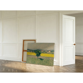 Reproduction Prairie Au Pont d'Argenteuil - Gustave Caillebotte