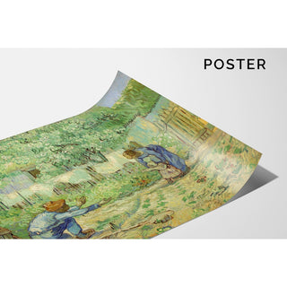 Reproduction Premiers pas, après le millet - Vincent van Gogh