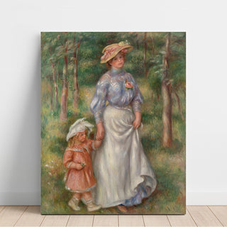 Reproduction Promenade - Pierre-Auguste Renoir