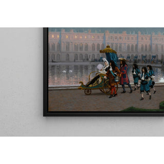 Reproduction Promenade de la Cour dans les Jardins de Versailles - Jean-Léon Gérôme