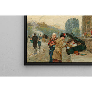 Reproduction Quai Saint Michel - Childe Hassam