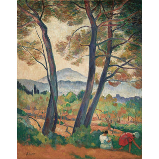 Reproduction Sanary, Vue sur le Cap Sicié - Henri Lebasque