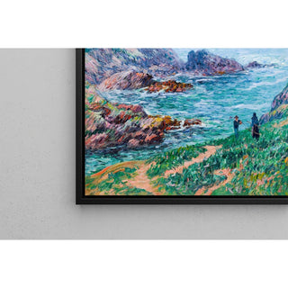 Reproduction Temps brumeux en Bretagne - Henry Moret