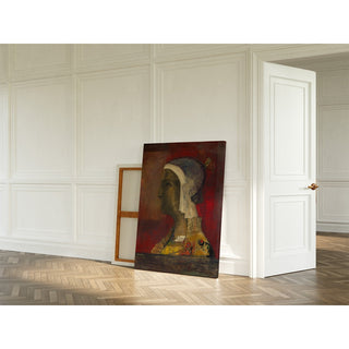 Reproduction Tête symbolique - Odilon Redon
