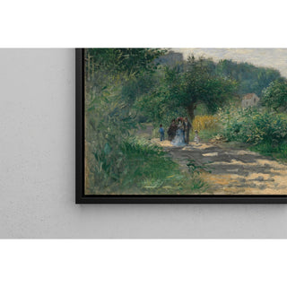 Reproduction Une route à Louveciennes - Pierre-Auguste Renoir