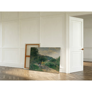 Reproduction Une route à Louveciennes - Pierre-Auguste Renoir