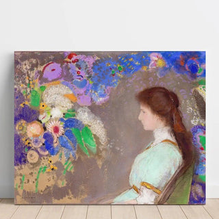 Reproduction Violette Heymann - Odilon Redon