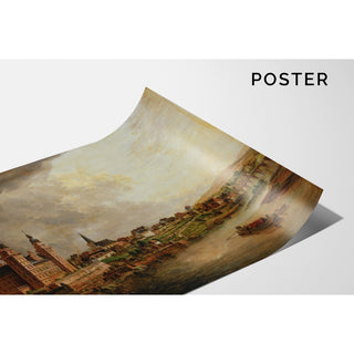 Reproduction Vue d'Aschaffenburg - Christian Georg Schütz the Elder