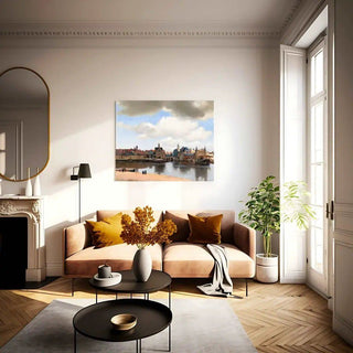 Reproduction Vue de Delft par Johannes Vermeer