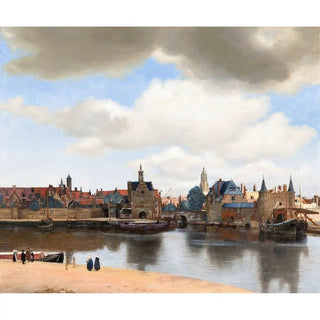Reproduction Vue de Delft par Johannes Vermeer
