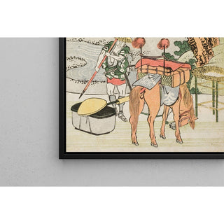 Reproduction Vue de Mitsuke - Katsushika Hokusai