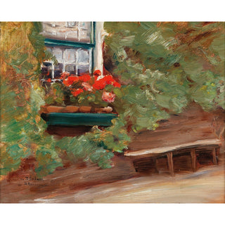 Reproduction Vue sur une ferme aux Pays-Bas - Max Liebermann