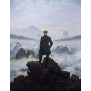 Reproduction Wanderer above the Sea of Fog - Caspar David Friedrich