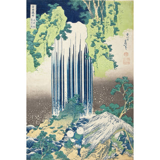 Reproduction Yoro Falls in Mino Province - Katsushika Hokusai