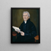 Reverend Ammi Ruhamah Robbins - Reuben Moulthrop — gerahmtes Bild an der Wand