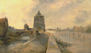 Rev Edward Thomas Daniell - The Rhine at Constance.webp