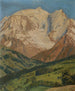 Mont Blanc gesehen von Combloux - Regnault Sarasin — Ansicht des Kunstwerks