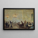 Le Café - Ricardo Balaca — gerahmtes Bild an der Wand