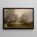 Der Tag nach der Schlacht von Trafalgar, Preisabsicherung - Richard Brydges Beechey — gerahmtes Bild an der Wand