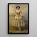 Portrait von Marie Adeline Plunkett - Richard Buckner — gerahmtes Bild an der Wand