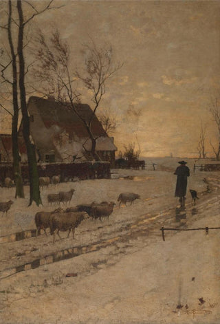 Richard Burnier - Winter Landscape near Dusseldorf.webp