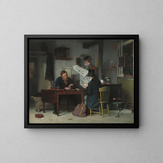 Richard Caton Woodville - Waiting for the Stage.webp
