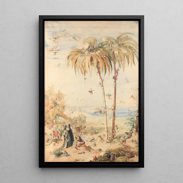 Richard Doyle - The enchanted fairy tree or a fantasy based on The Tempest by William Shakespeare.webp
