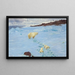 Spiele im Schnee - Richard Friese — gerahmtes Bild an der Wand