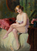 Dame im Boudoir - Richard Geiger — Ansicht des Kunstwerks