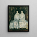 Die Schwestern Karoline und Pauline Fey - Richard Gerstl — gerahmtes Bild an der Wand