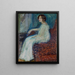 Portrait von Henryk Cohn - Richard Gerstl — gerahmtes Bild an der Wand