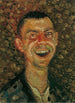 Selbstporträt lachend - Richard Gerstl — Ansicht des Kunstwerks