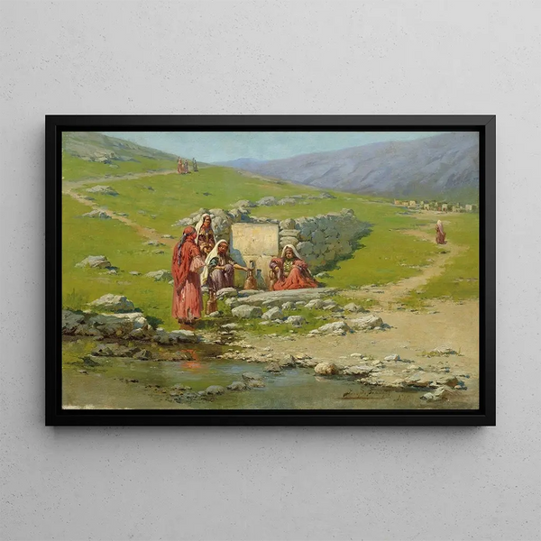 Richard Karlovich Zommer - At the well (Case Conflict).webp