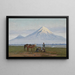 Mont Ararat - Richard Karlovich Zommer — gerahmtes Bild an der Wand