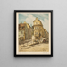 Bratislava - Richard Lux — gerahmtes Bild an der Wand