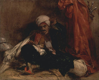 Türkisch sitzend - Richard Parkes Bonington — Ansicht des Kunstwerks
