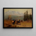 Der Prospektor - Richard Tallant — gerahmtes Bild an der Wand
