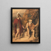 Alcibiade und Timon - Richard Westall — gerahmtes Bild an der Wand